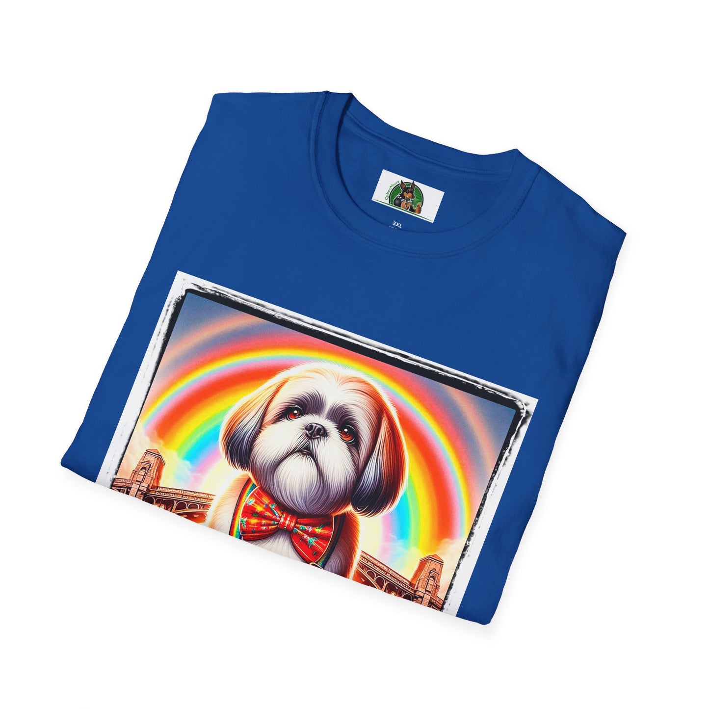 Shih Tzu rainbow shirt. T-Shirt Printify