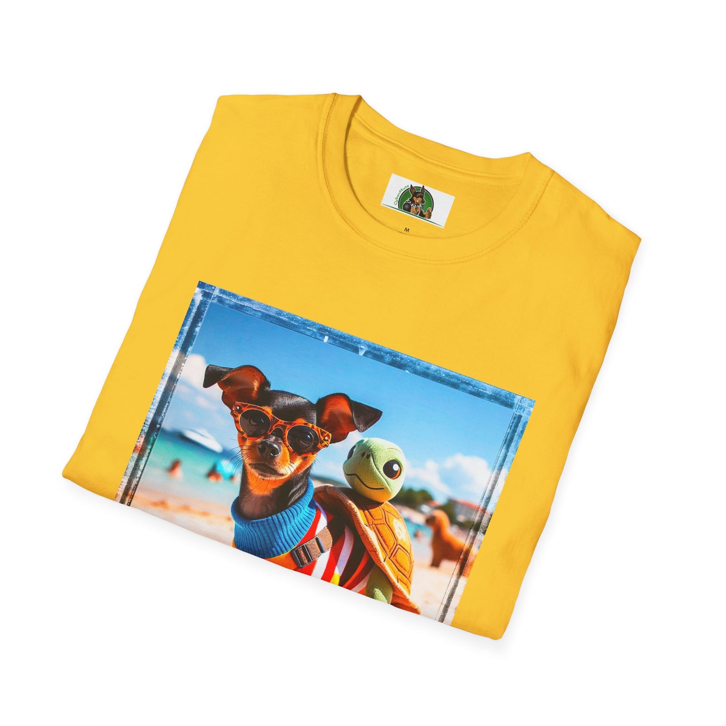 Min Pin T-Shirt beach day