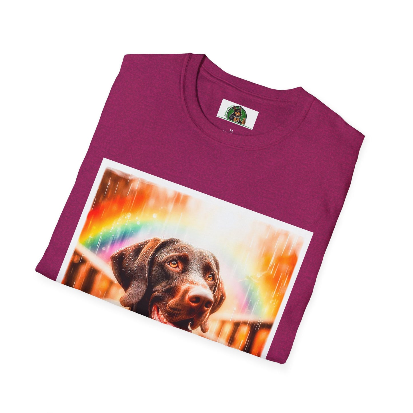 German Shorthaired Pointer rainy day t shirt