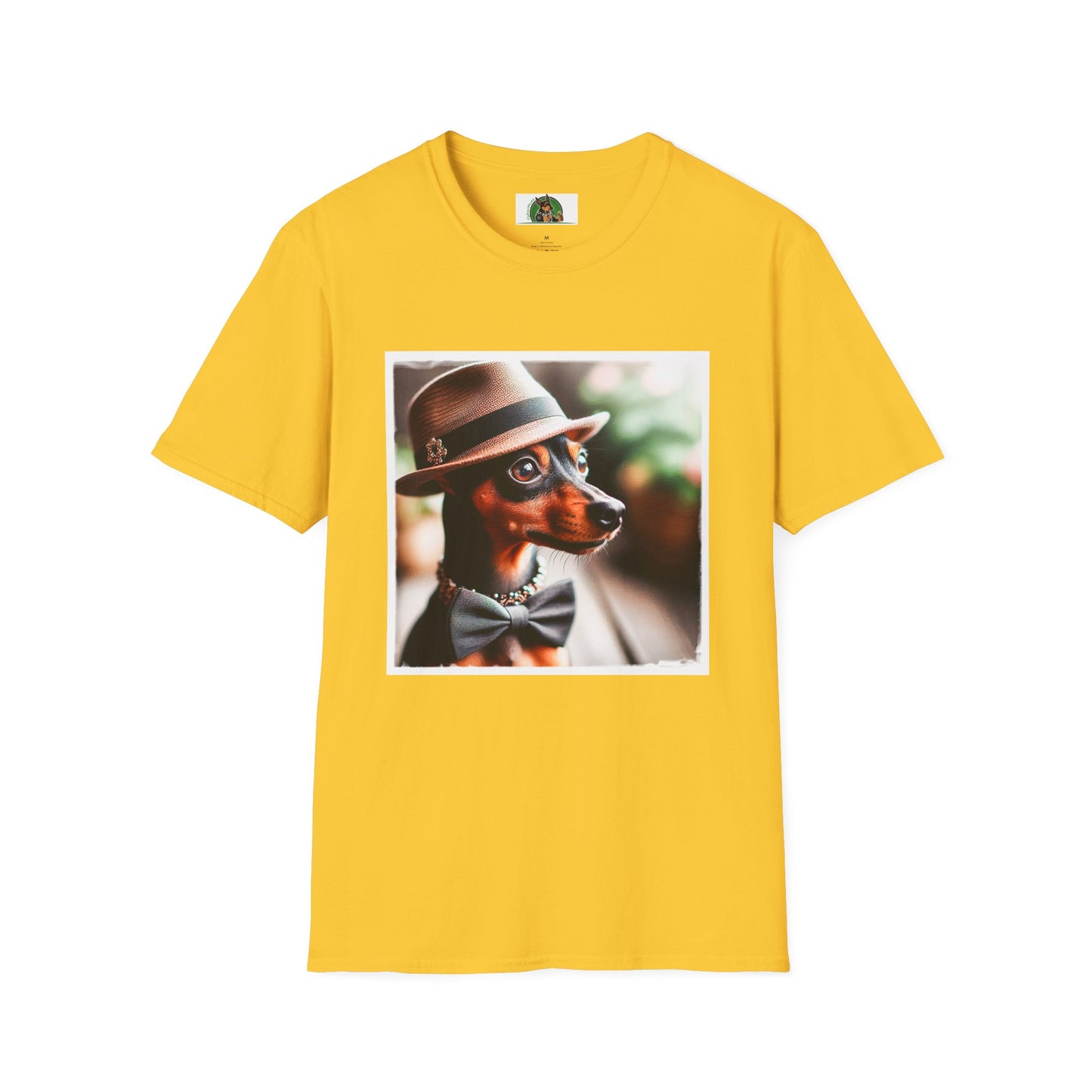 Min Pin T-Shirt handsome fellow T-Shirt Printify S Daisy