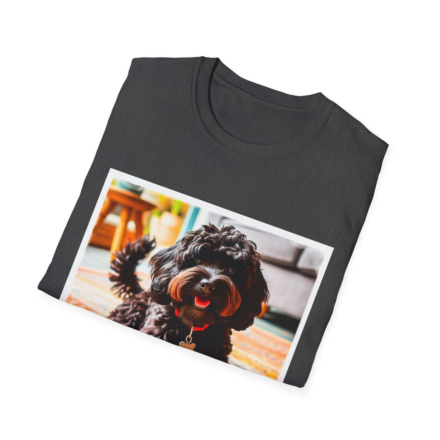 CockerPoo happy smiling t shirt T-Shirt Printify