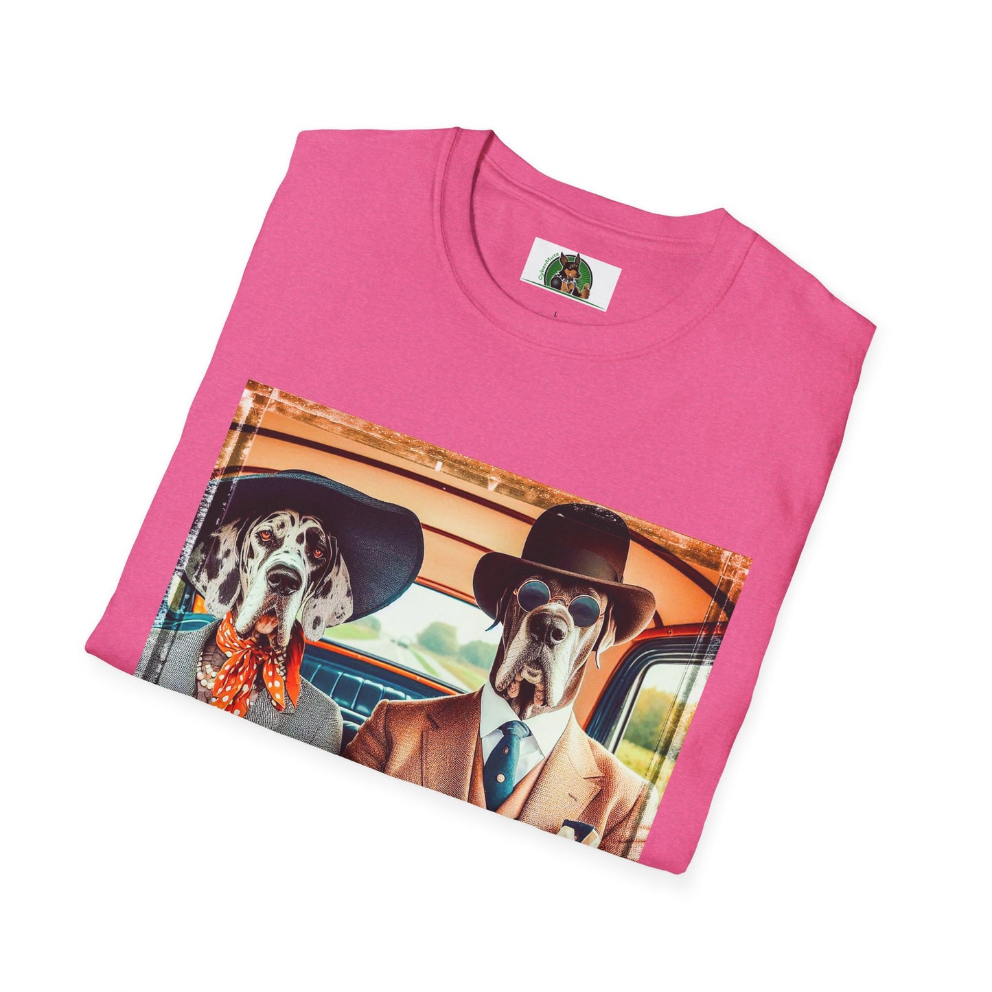 Great Dane old couple t shirt