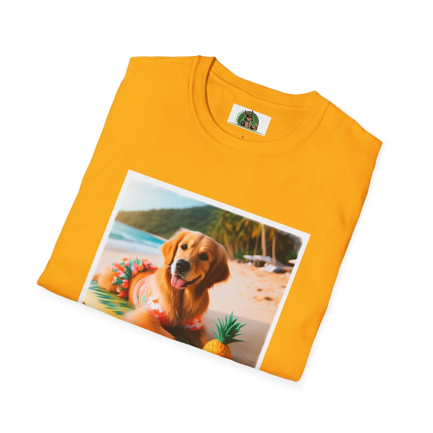 Golden Retriever swim day shirt