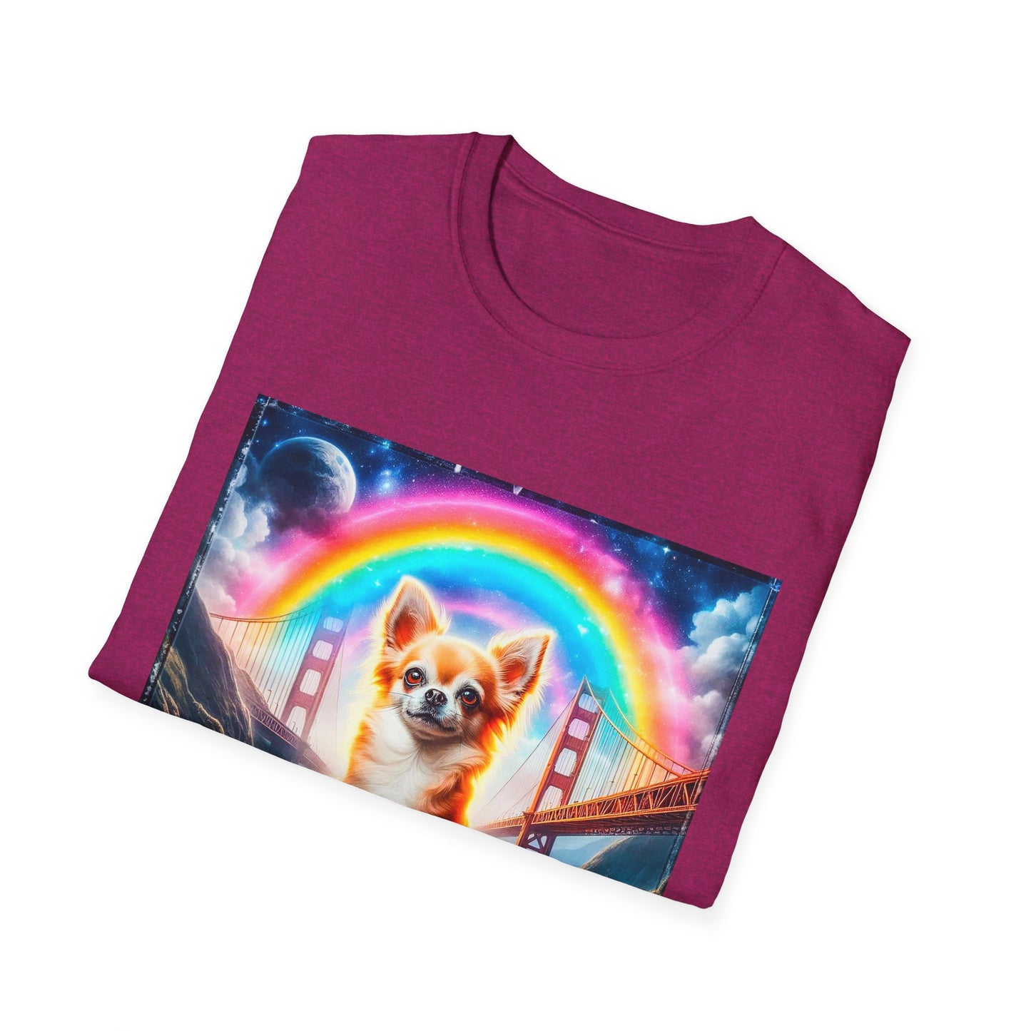 Chihuahua rainbow bridge t shirt