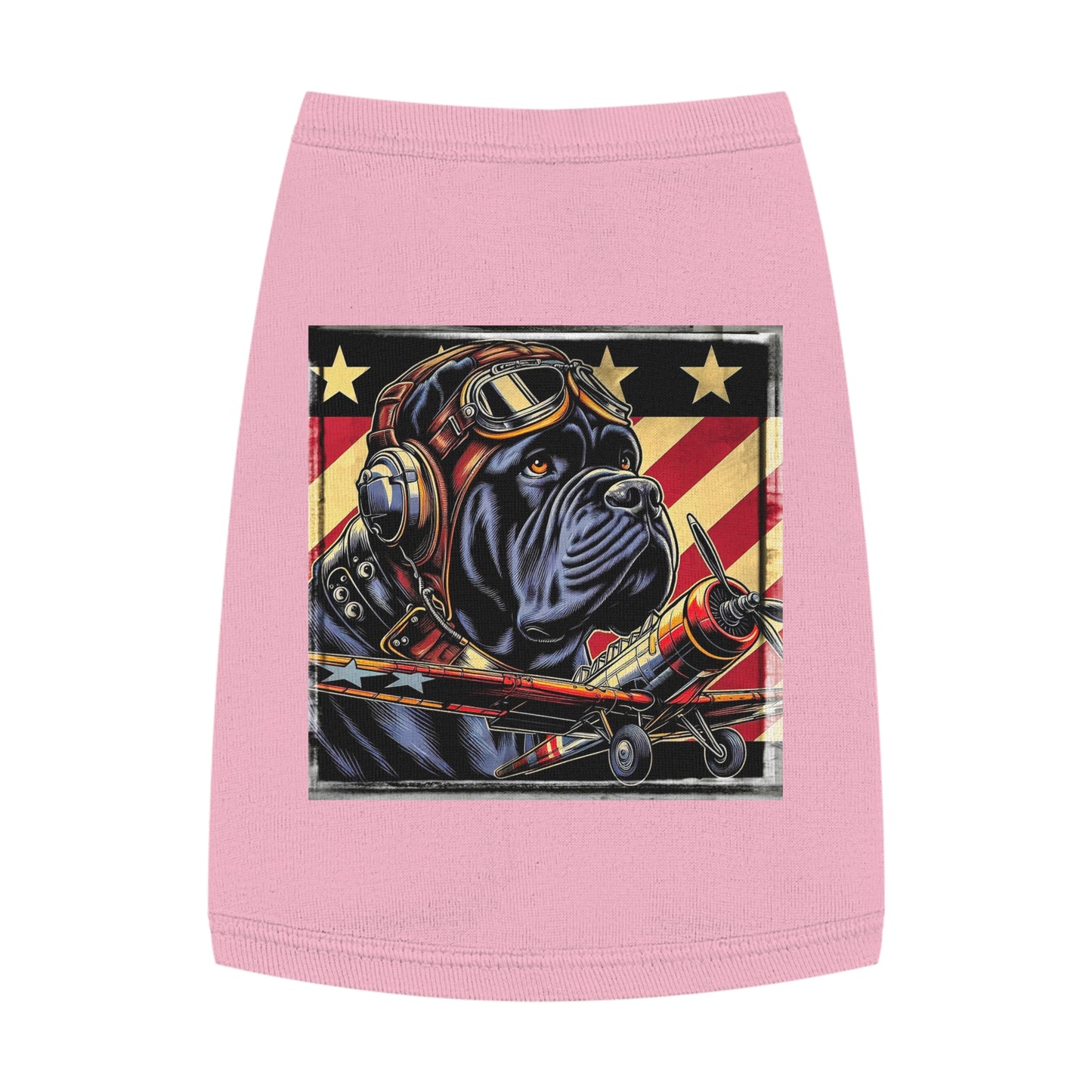 Pet Tank Top Cane Corso Pilot Pets Printify M Pink