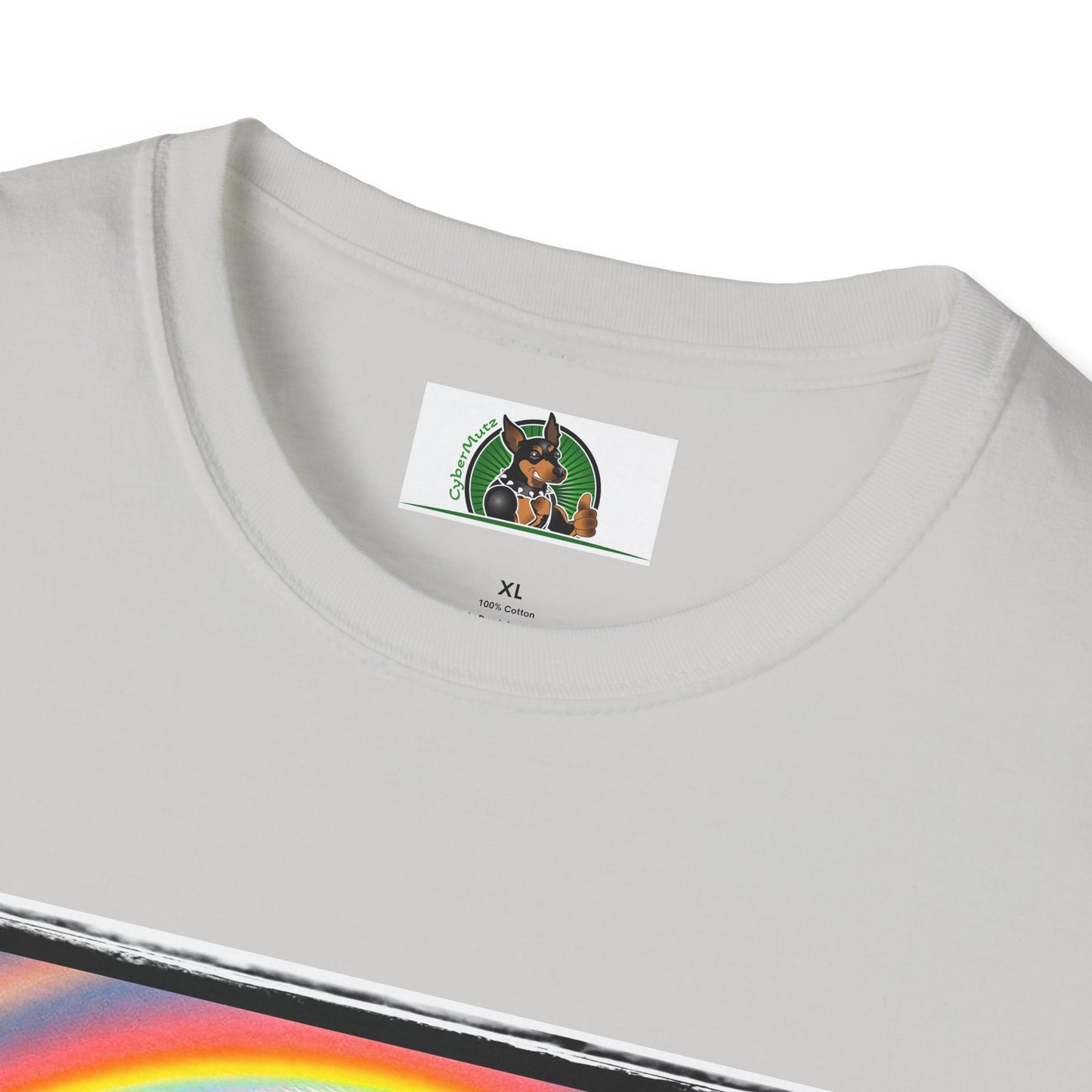 Shih Tzu rainbow shirt.