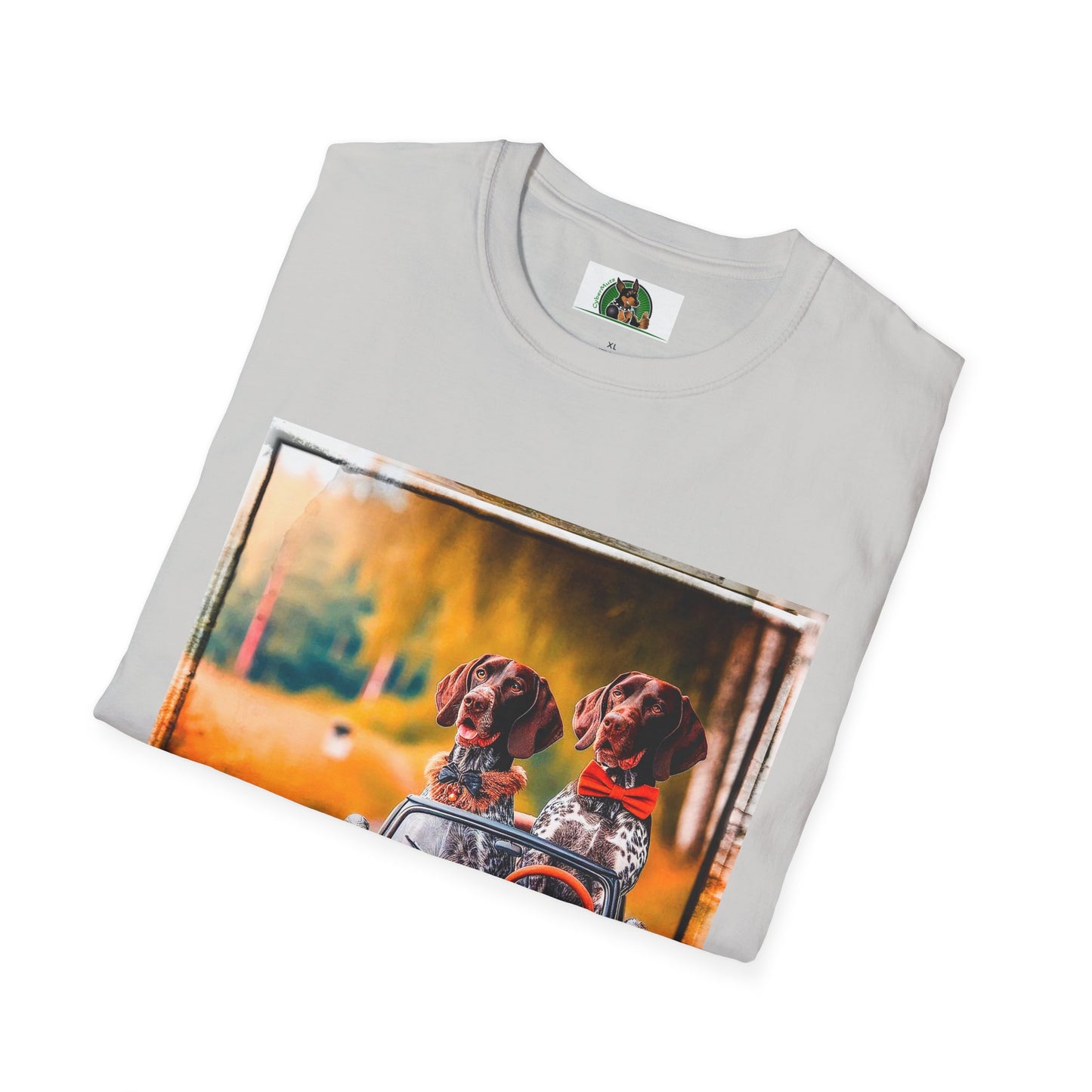 Wacky German Shorthaired Pointer happy friends t shirt