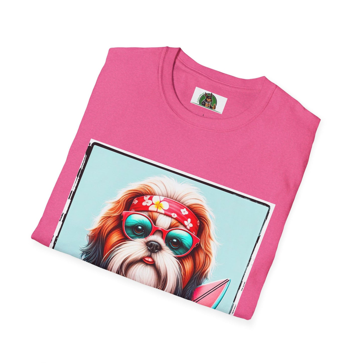 Shih Tzu surfer shirt