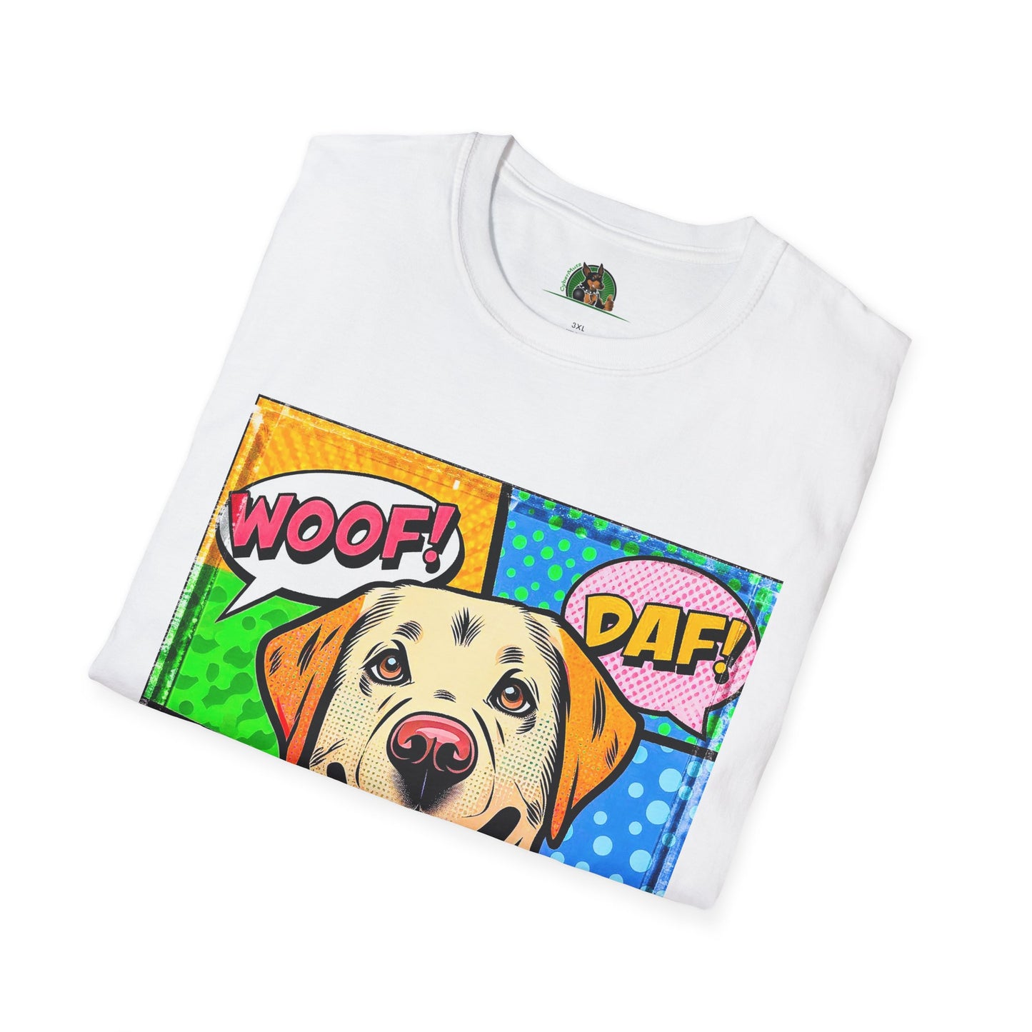 Wacky Labrador Retriever T-Shirt Printify