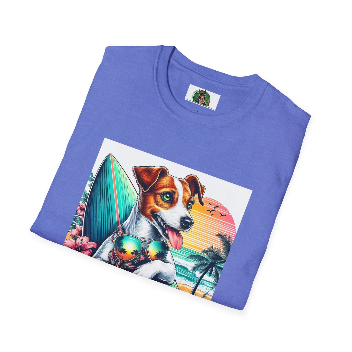 Jack Russell Sunset Surfer