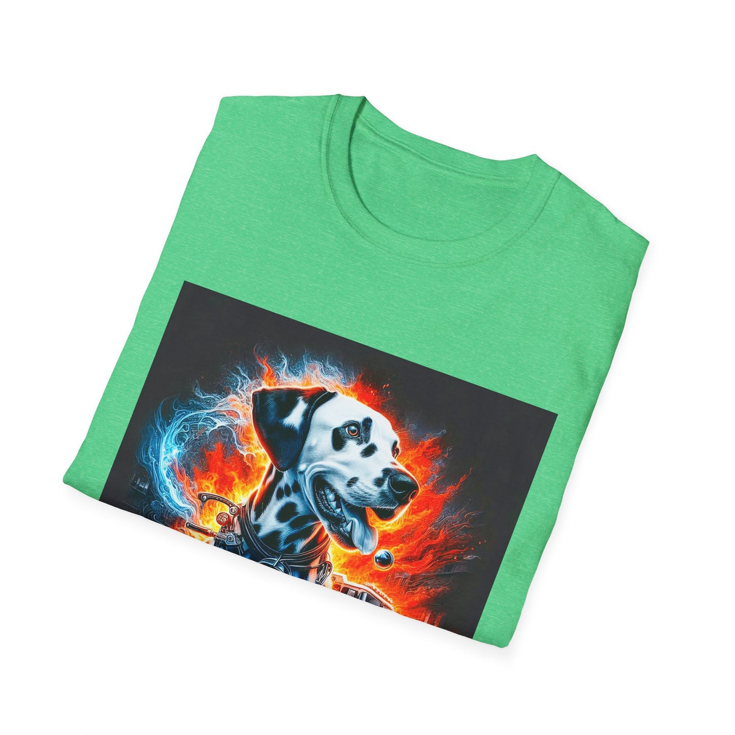 Dalmatian fireman hero t shirt