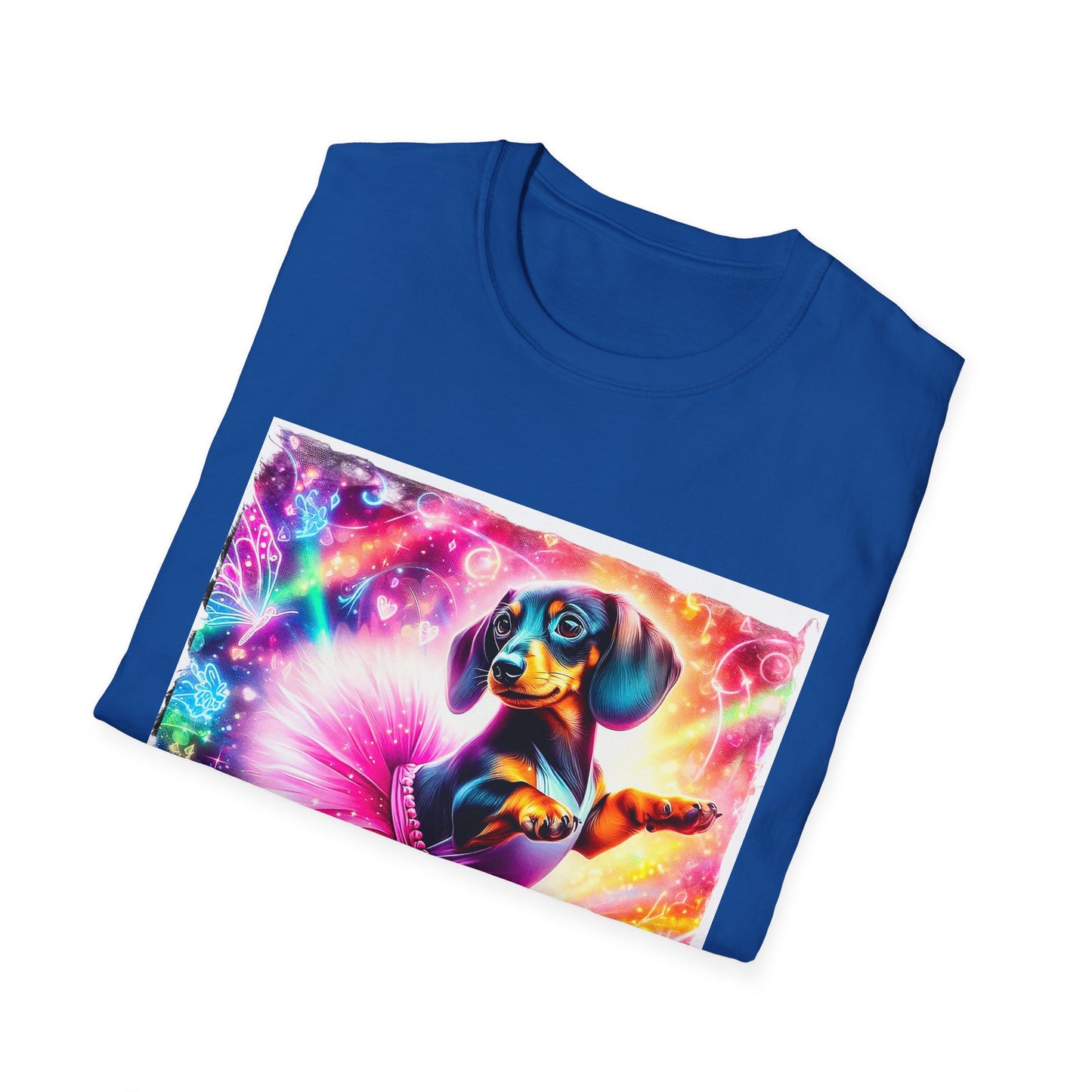 Dachshund pretty ballerina t shirt T-Shirt Printify