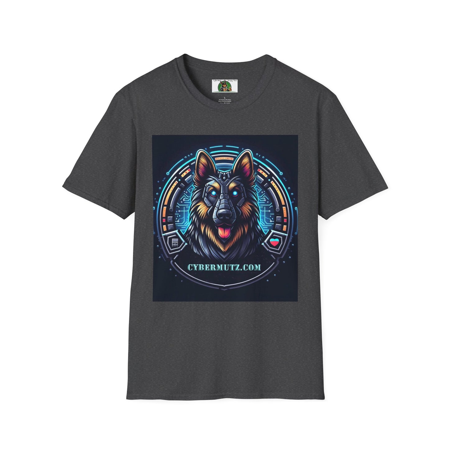 CyberMutz.Com Unisex Softstyle T-Shirt T-Shirt Printify S Dark Heather