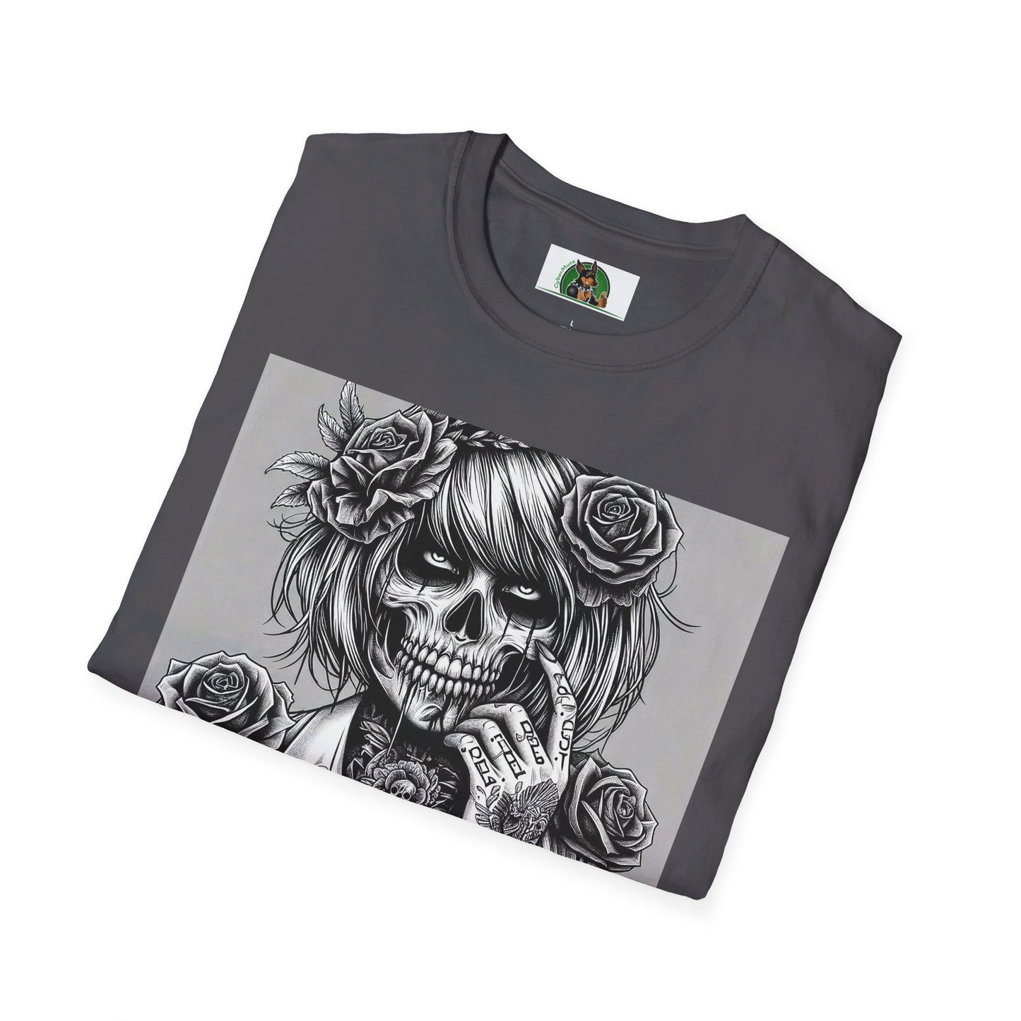 Zombie Girl T-Shirt Printify