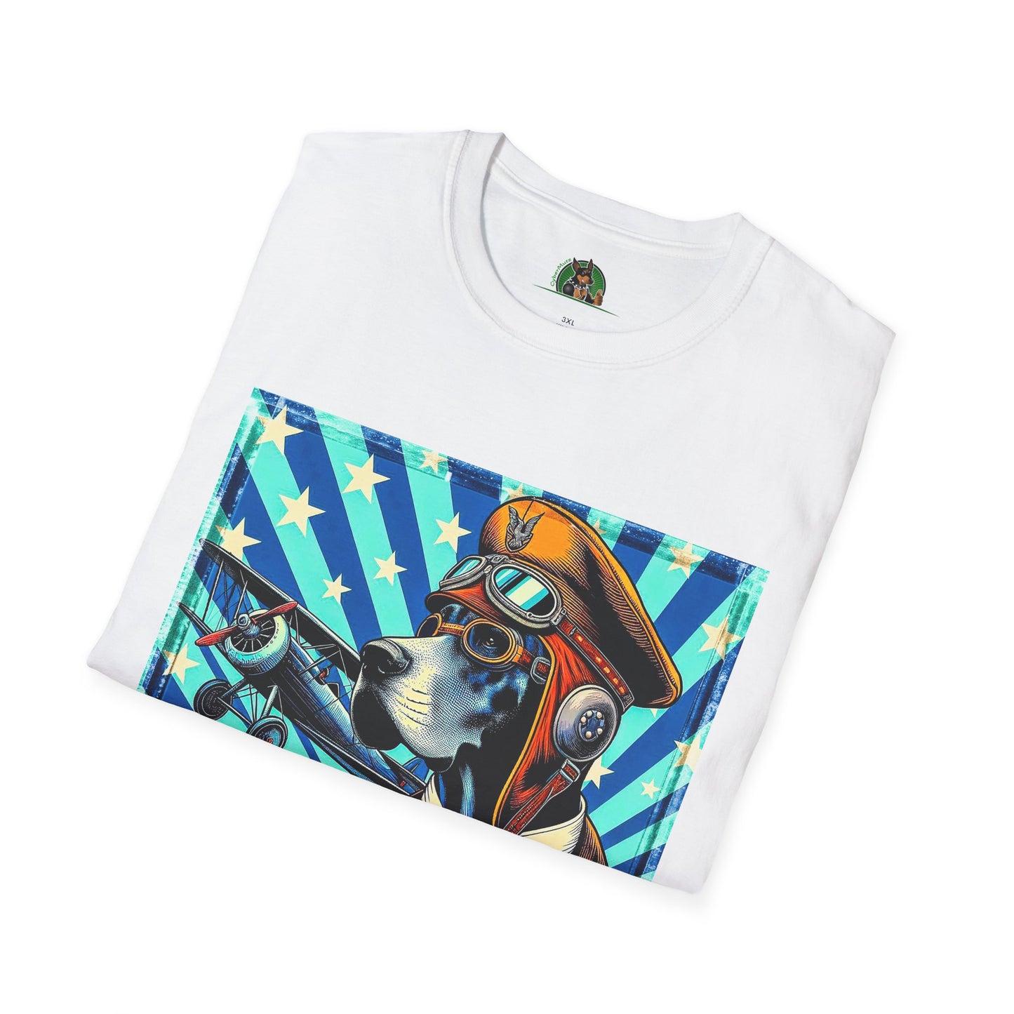 Great Dane American dream shirt T-Shirt Printify