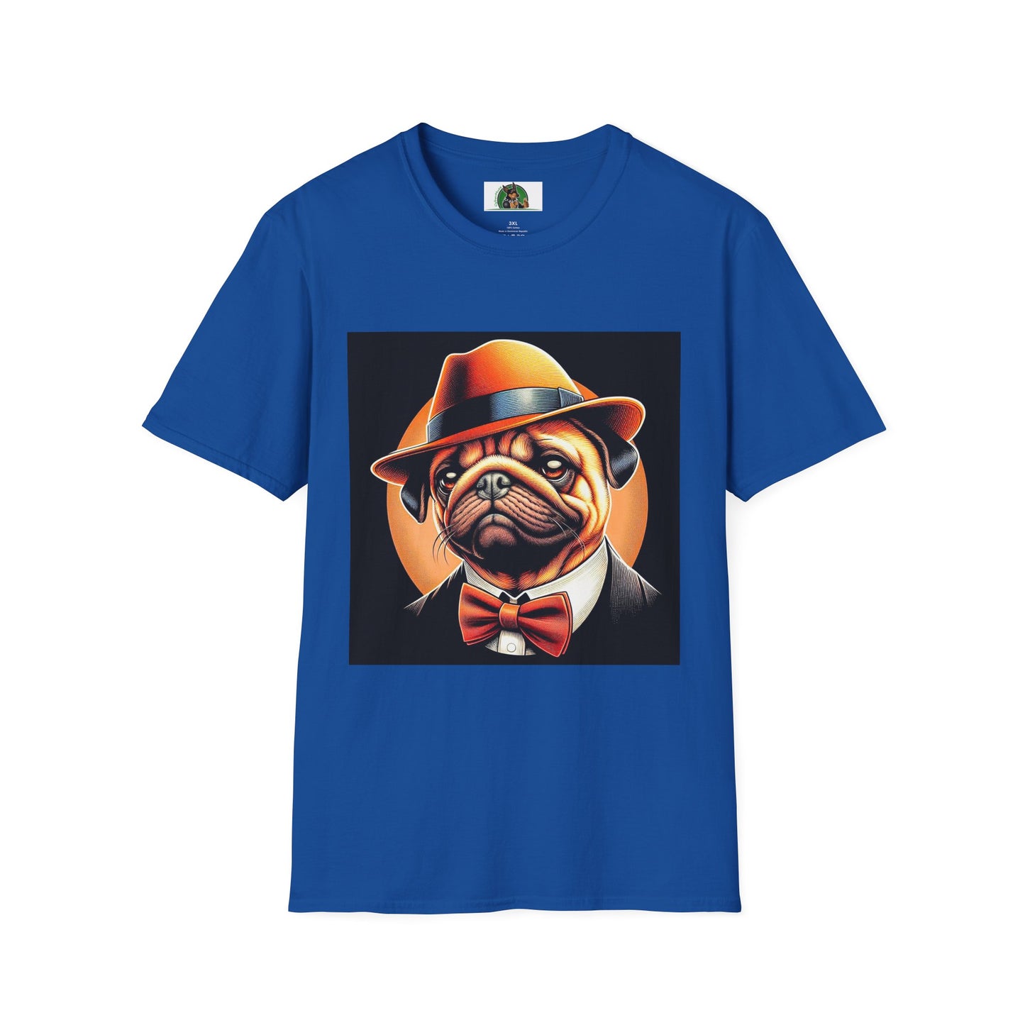 Pugs T-Shirt Printify XS Royal