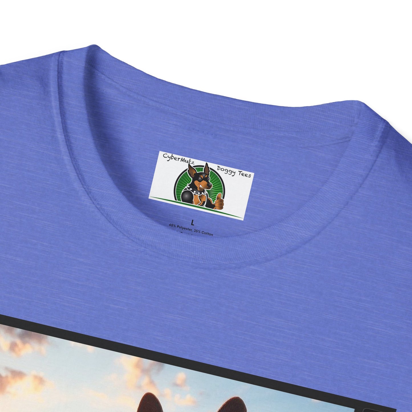 German Shepherd Dog Photographer Unisex Softstyle T-Shirt T-Shirt Printify