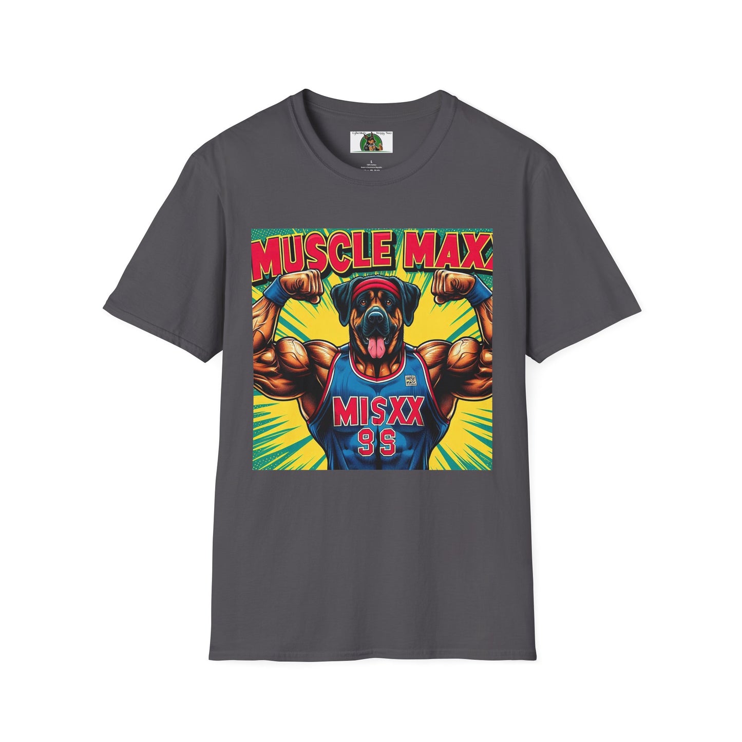 Wacky Pop Art T-Shirt Printify Charcoal S