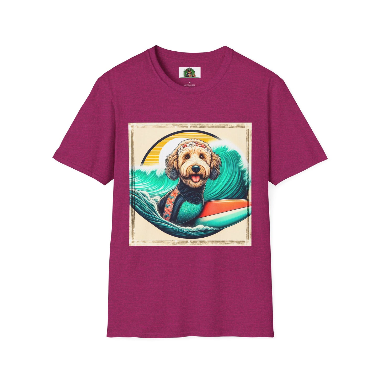 Shepadoodle T-Shirt Printify S Antique Heliconia