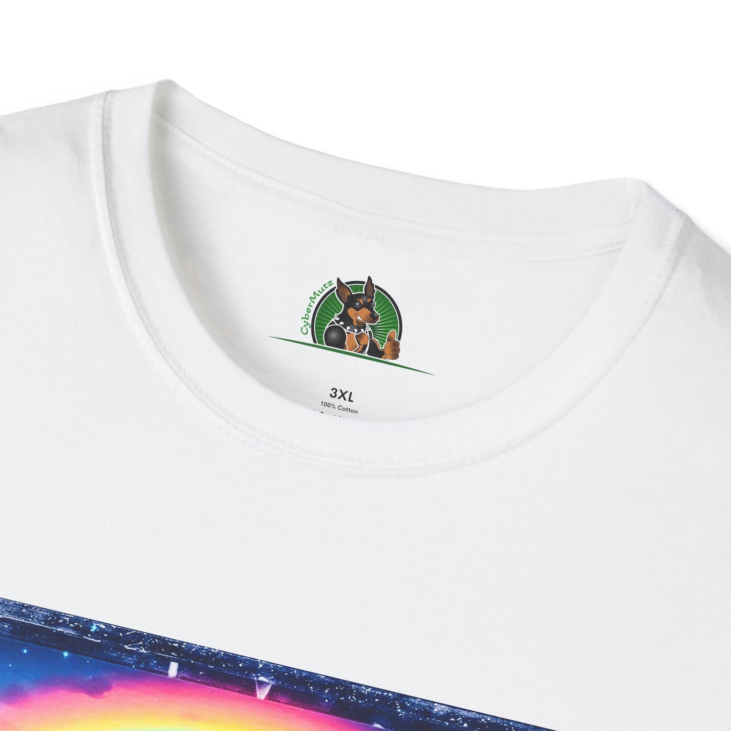 Pembroke Welsh Corgi colorful rainbow T-Shirt Printify