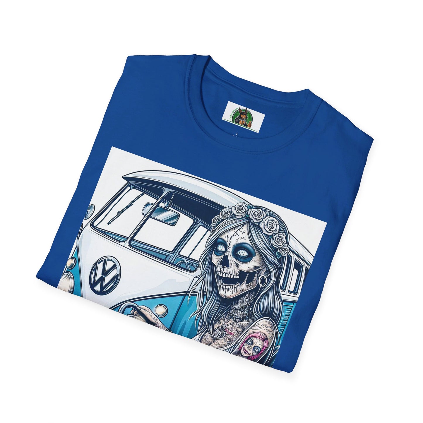 Zombie Girl T-Shirt Printify