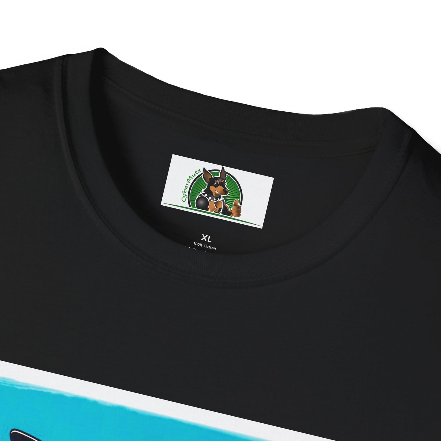 Min Pin T-Shirt small surfer T-Shirt Printify