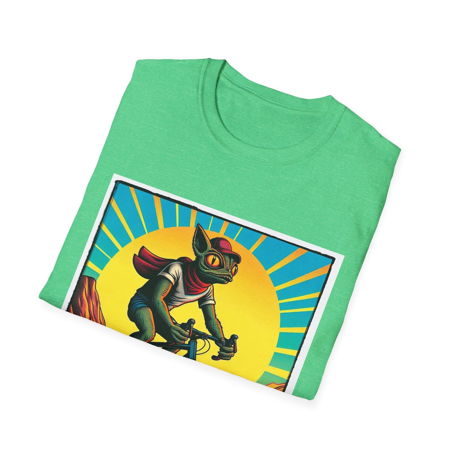Chupacabra bike riding t shirt