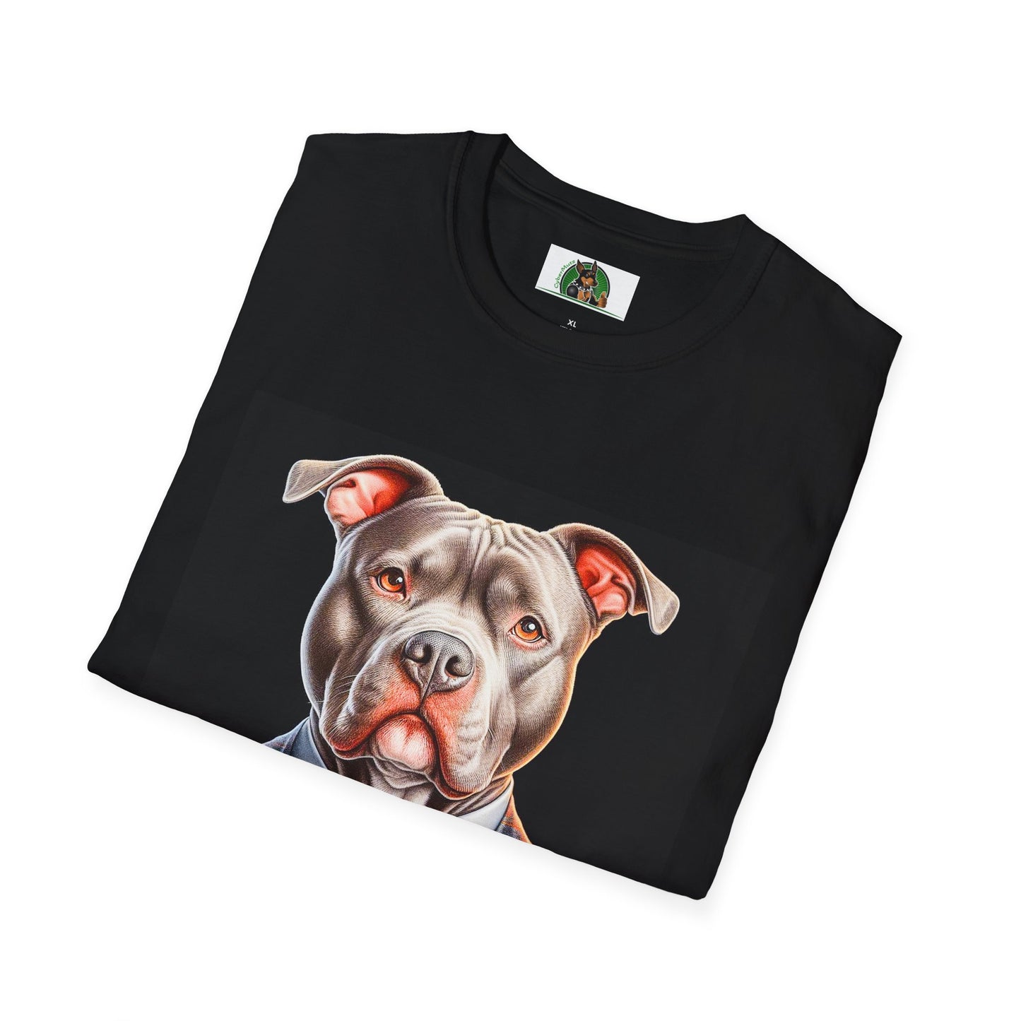 Pit Bull professional business man shirt T-Shirt Printify