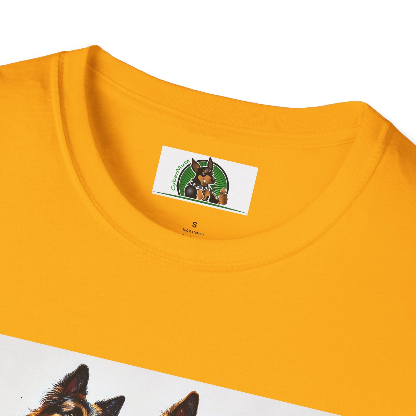 German Shepherd T-Shirt - Dancing Dog Design