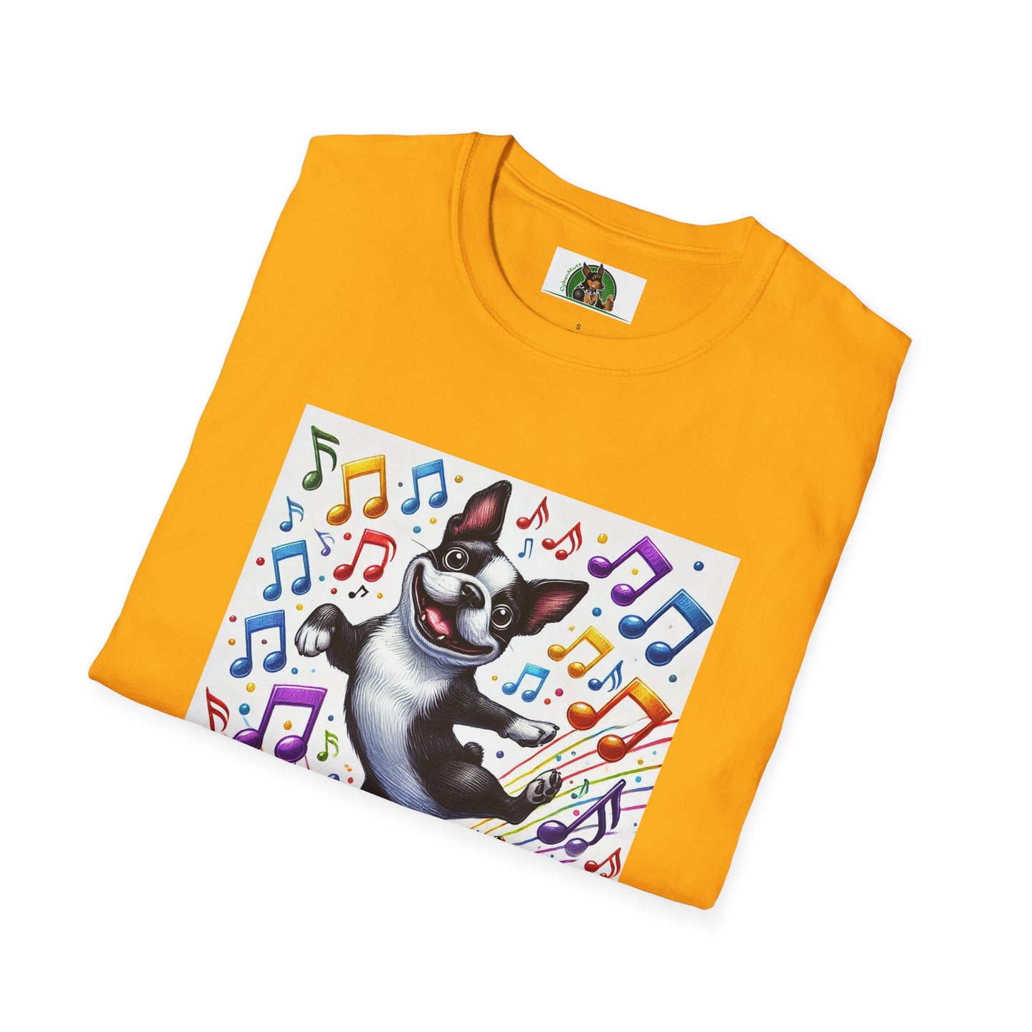 Boston Terrier Dancing Dog T-Shirt