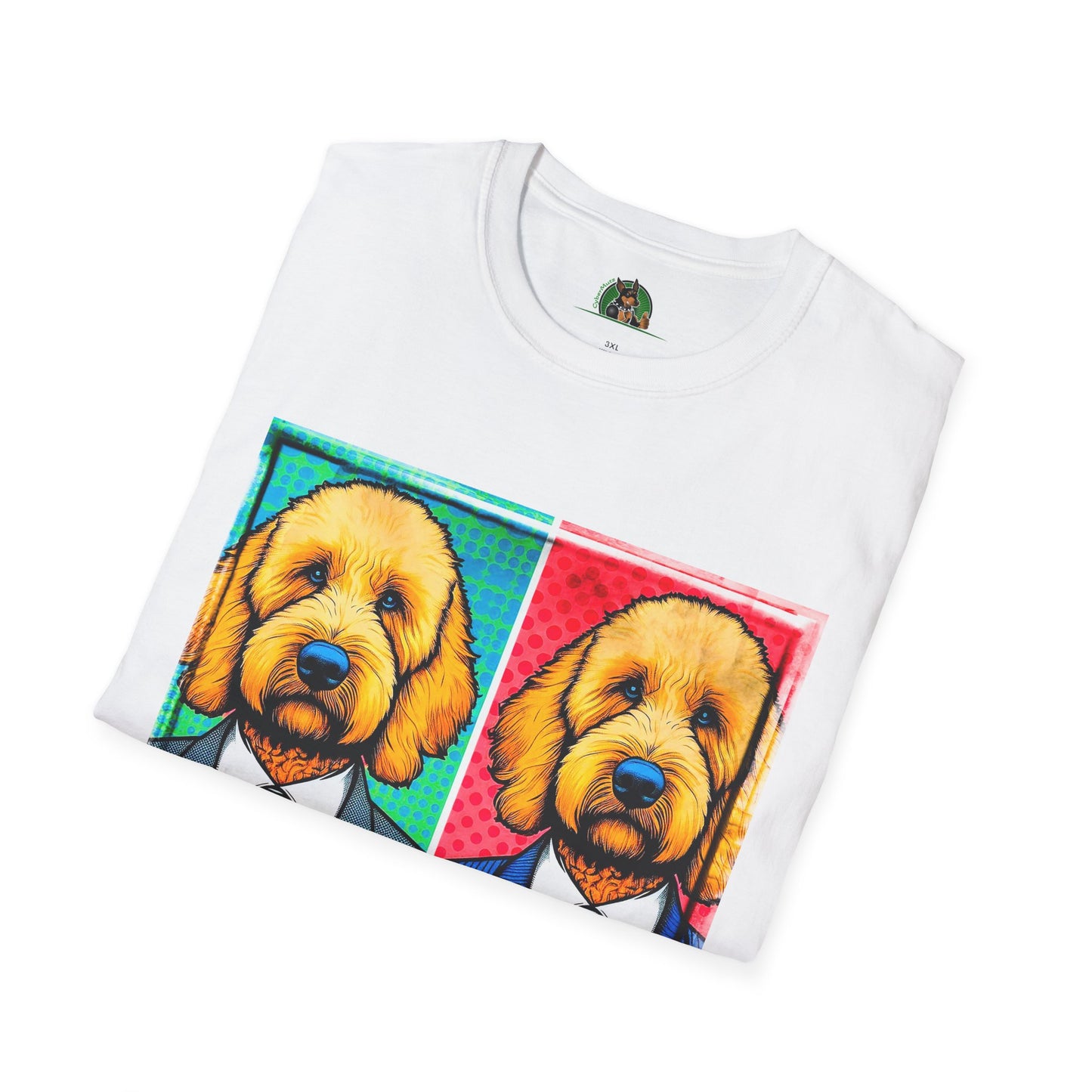 Golden Doodle colors businessmen T-Shirt Printify