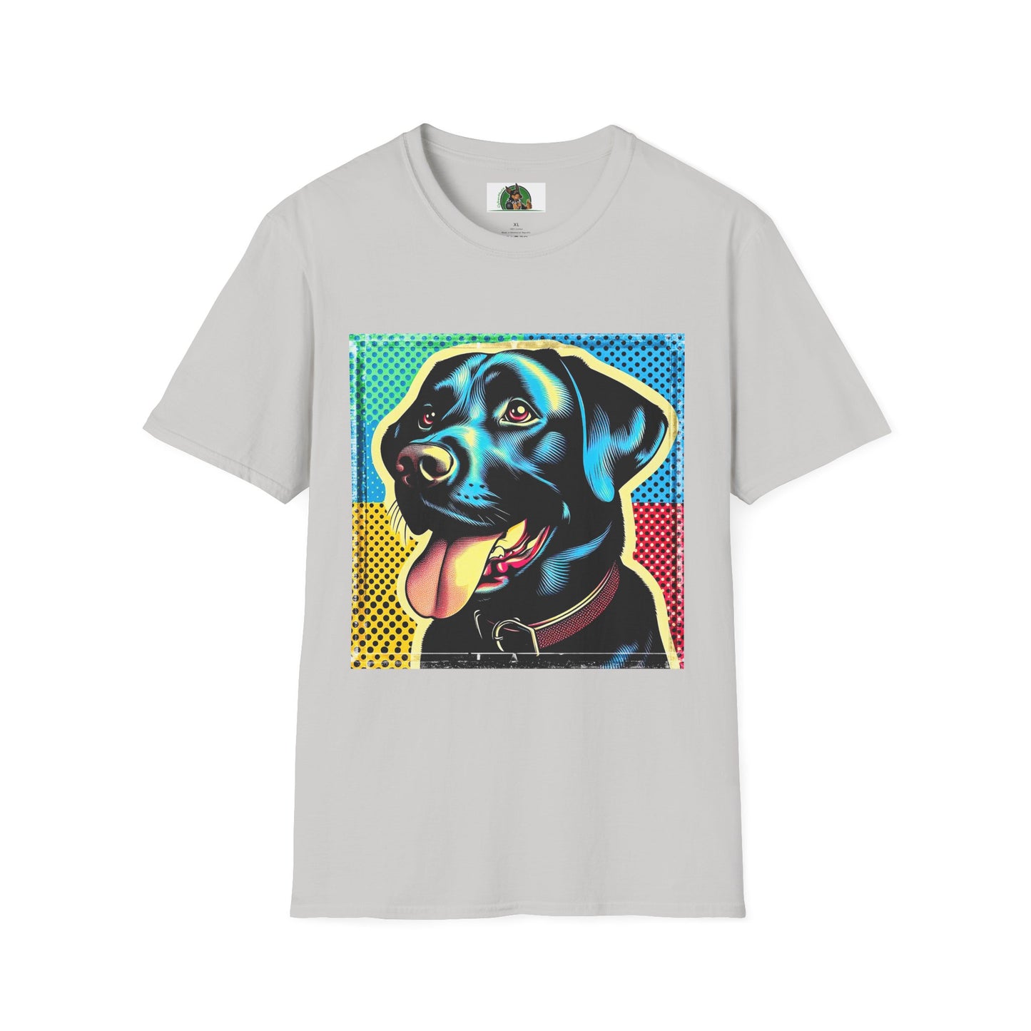 Labrador Retriever pretty boy shirt T-Shirt Printify S Ice Grey