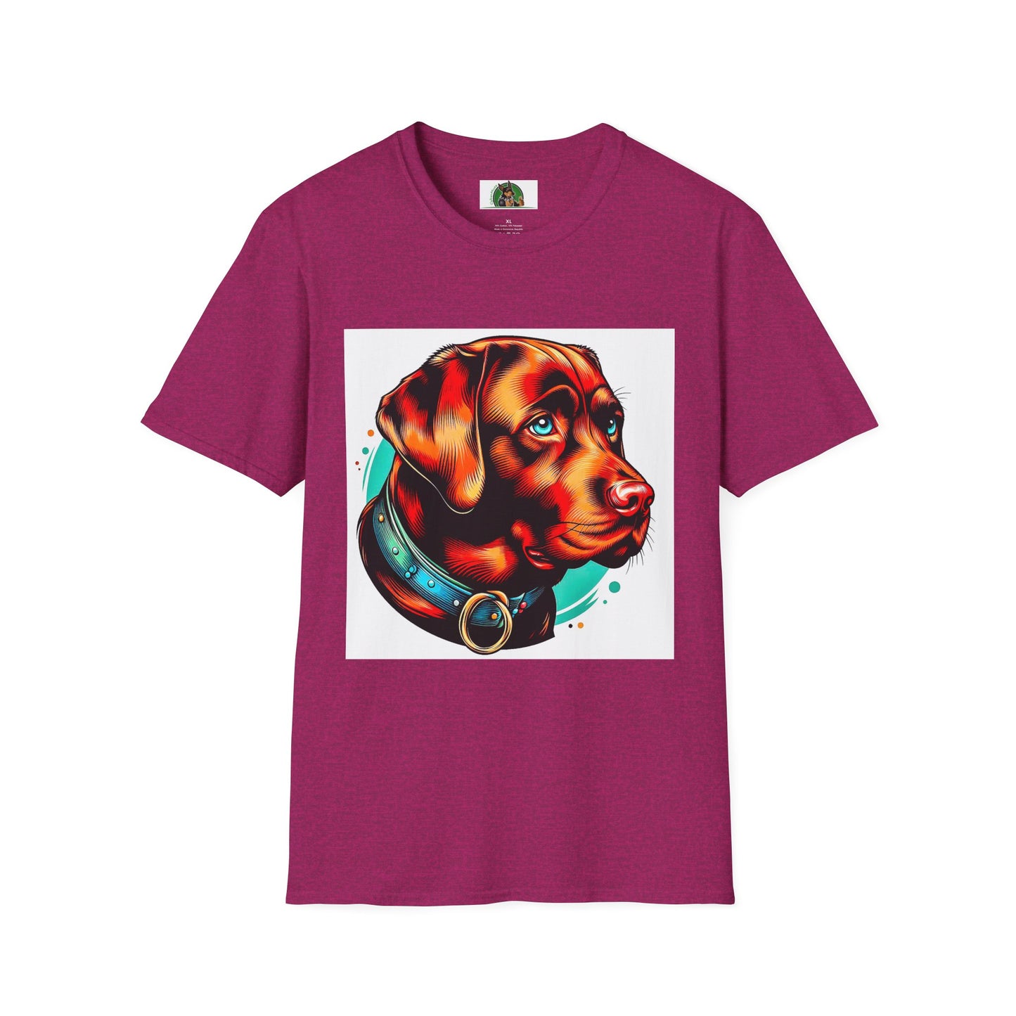 Labrador Retriever brown beauty shirt T-Shirt Printify S Antique Heliconia