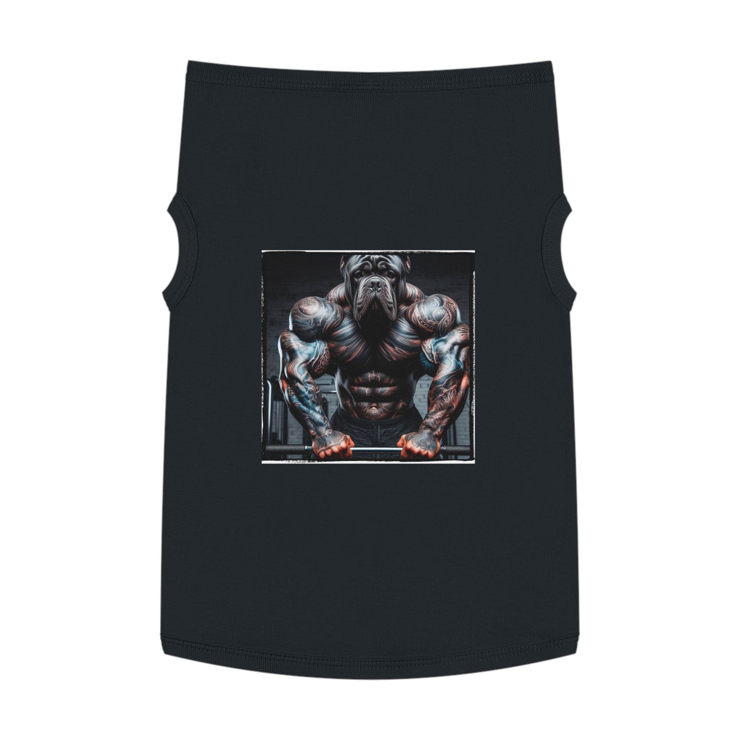 Pet Tank Top Cane Corso Super Buffed Pets Printify XL Black