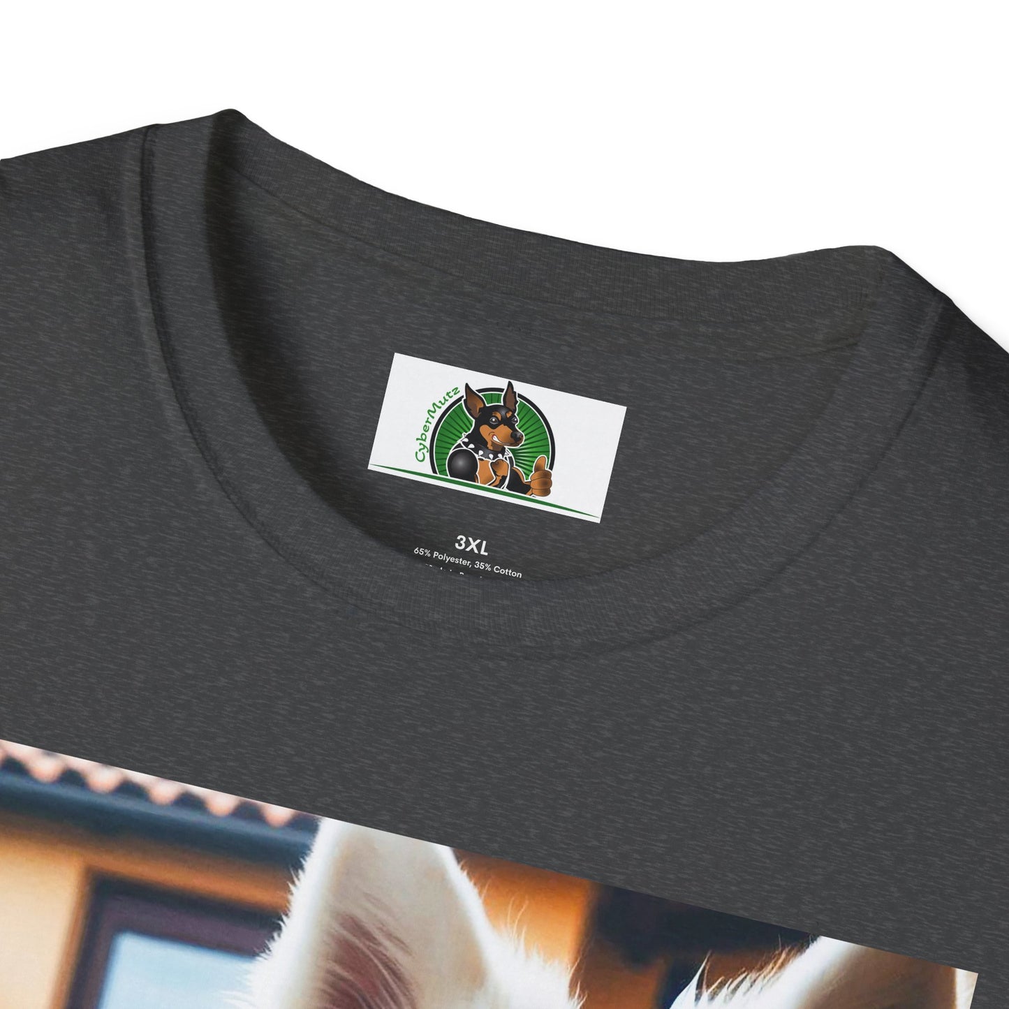German Shepherd pretty fluffy boy shirt T-Shirt Printify
