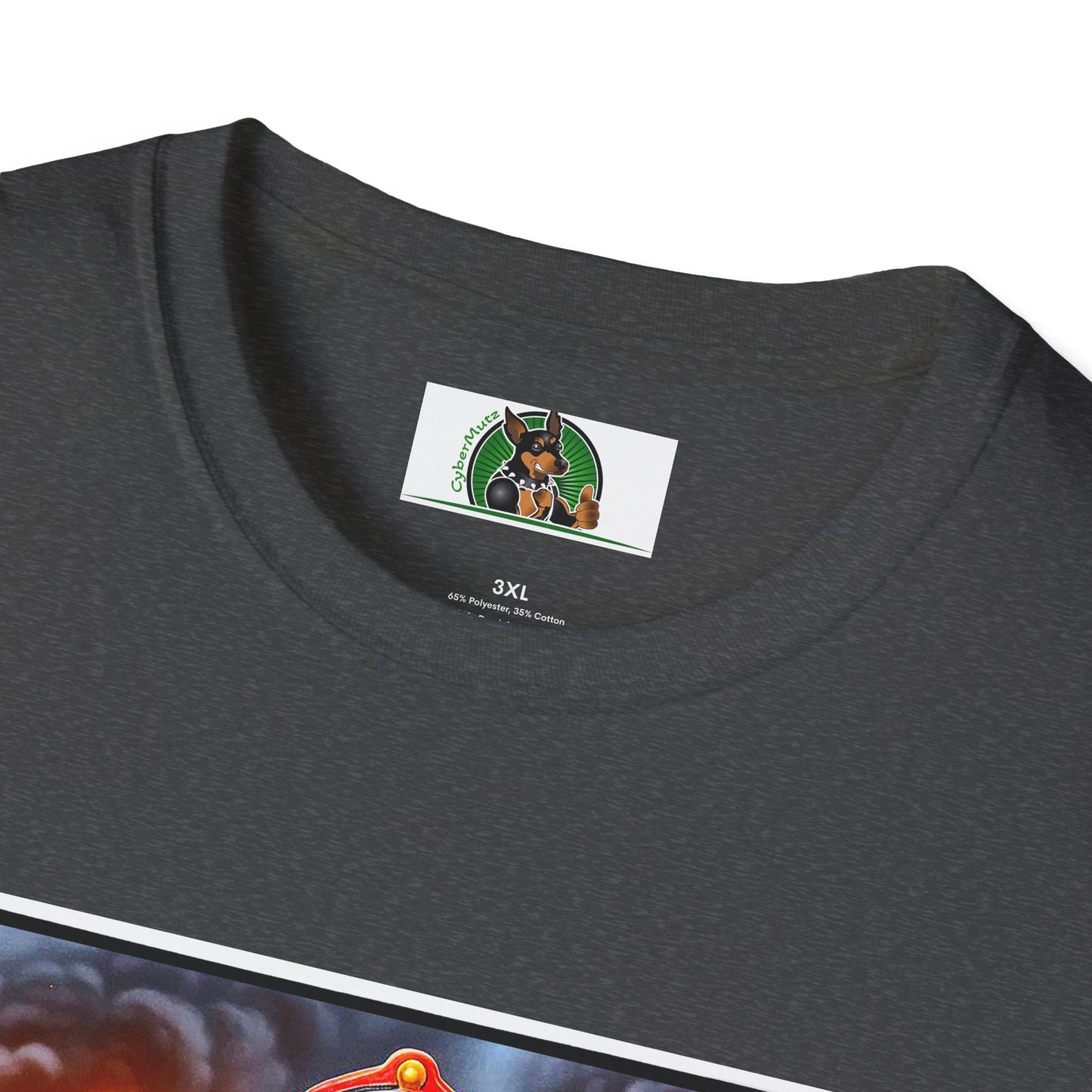 Dalmatian blazing fire t shirt T-Shirt Printify