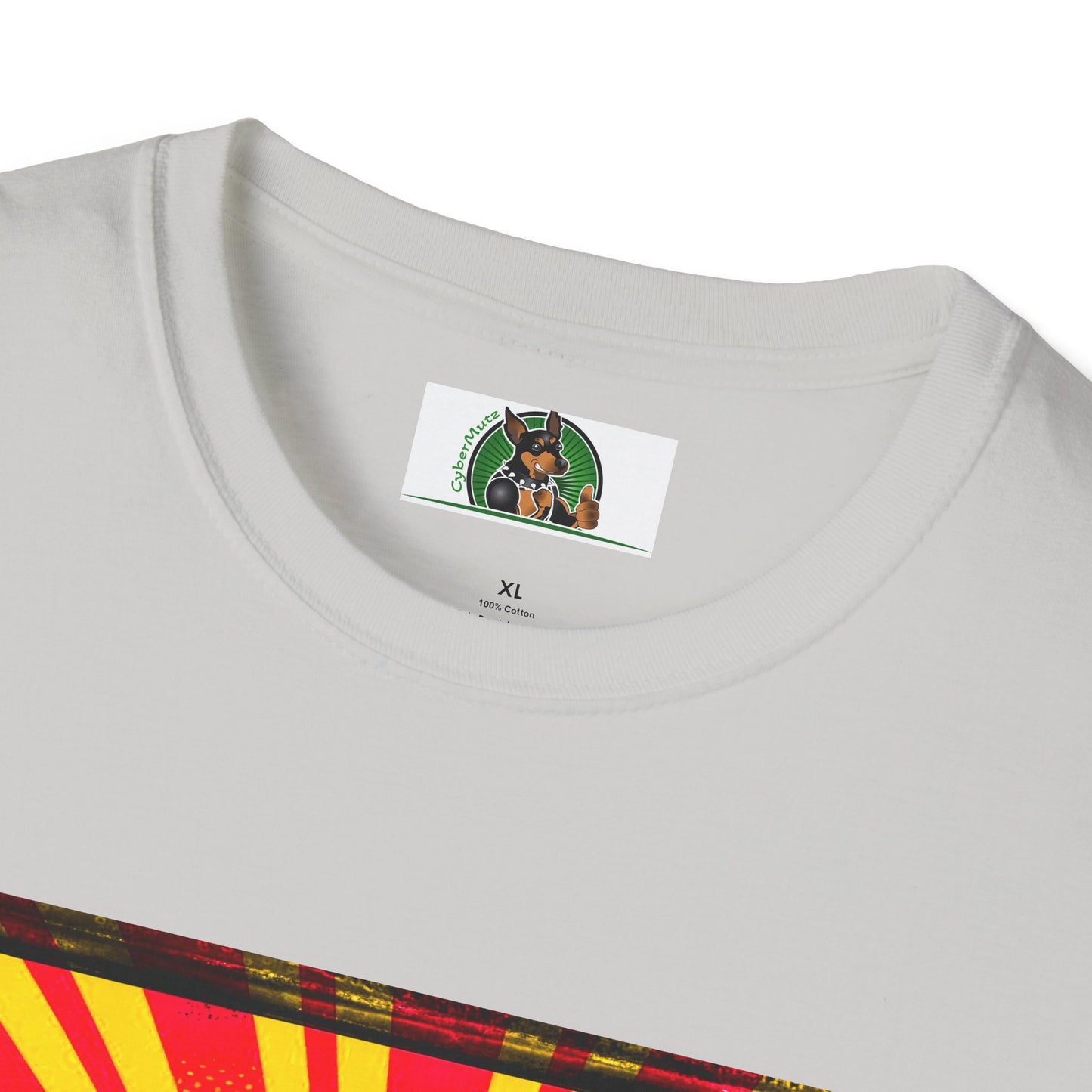 Dalmatian colorful surfing t shirt
