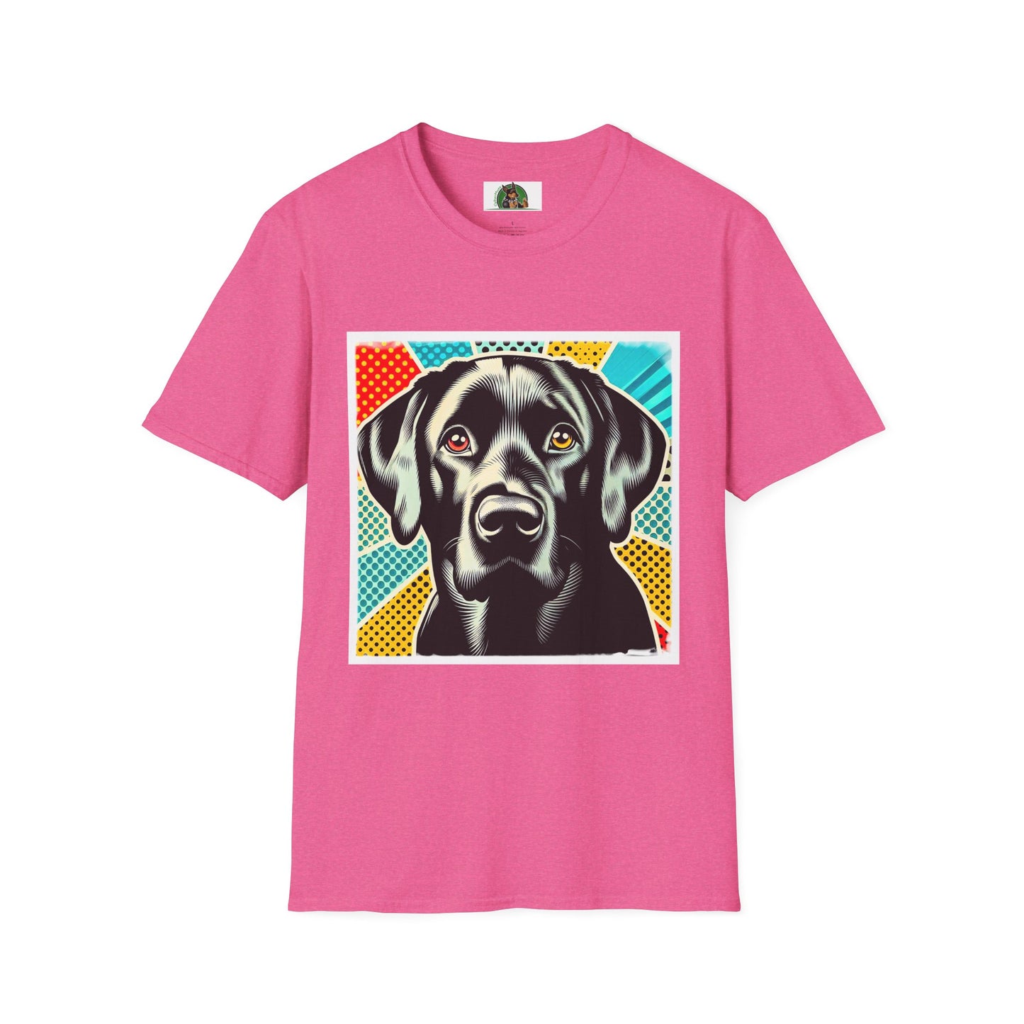 Labrador Retriever black beauty shirt T-Shirt Printify S Heather Heliconia