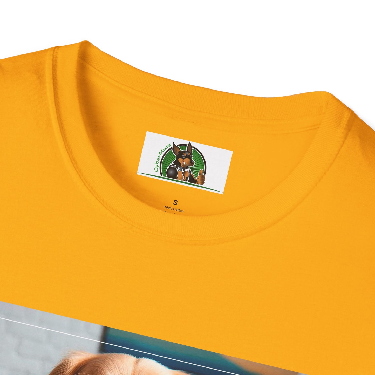 Golden Retriever working professional shirt