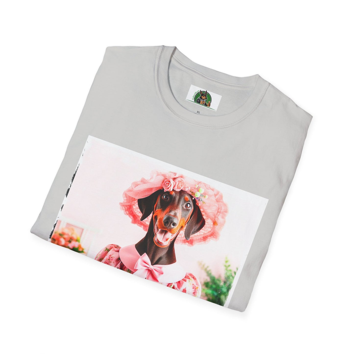 Doberman easter t shirt