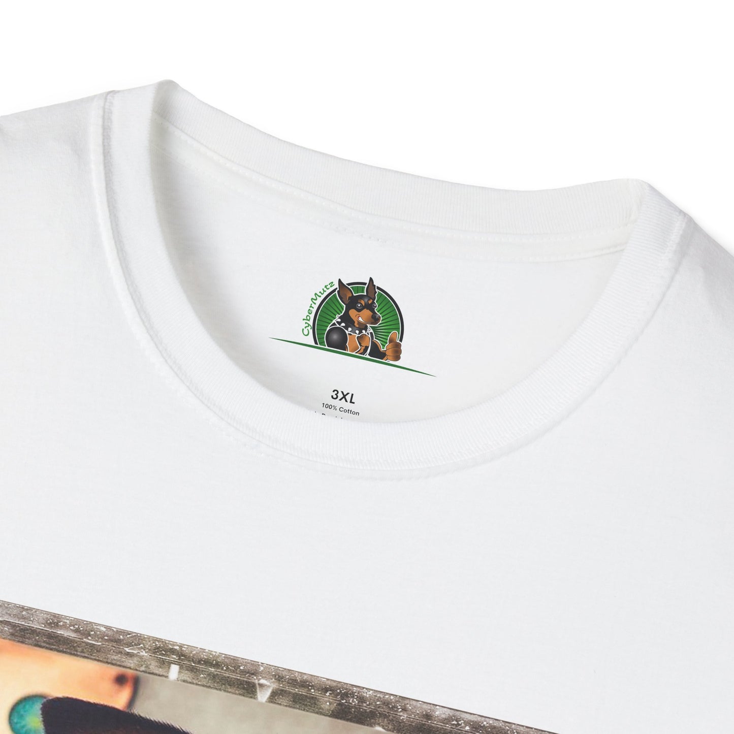 Min Pin T-Shirt hippie girl T-Shirt Printify