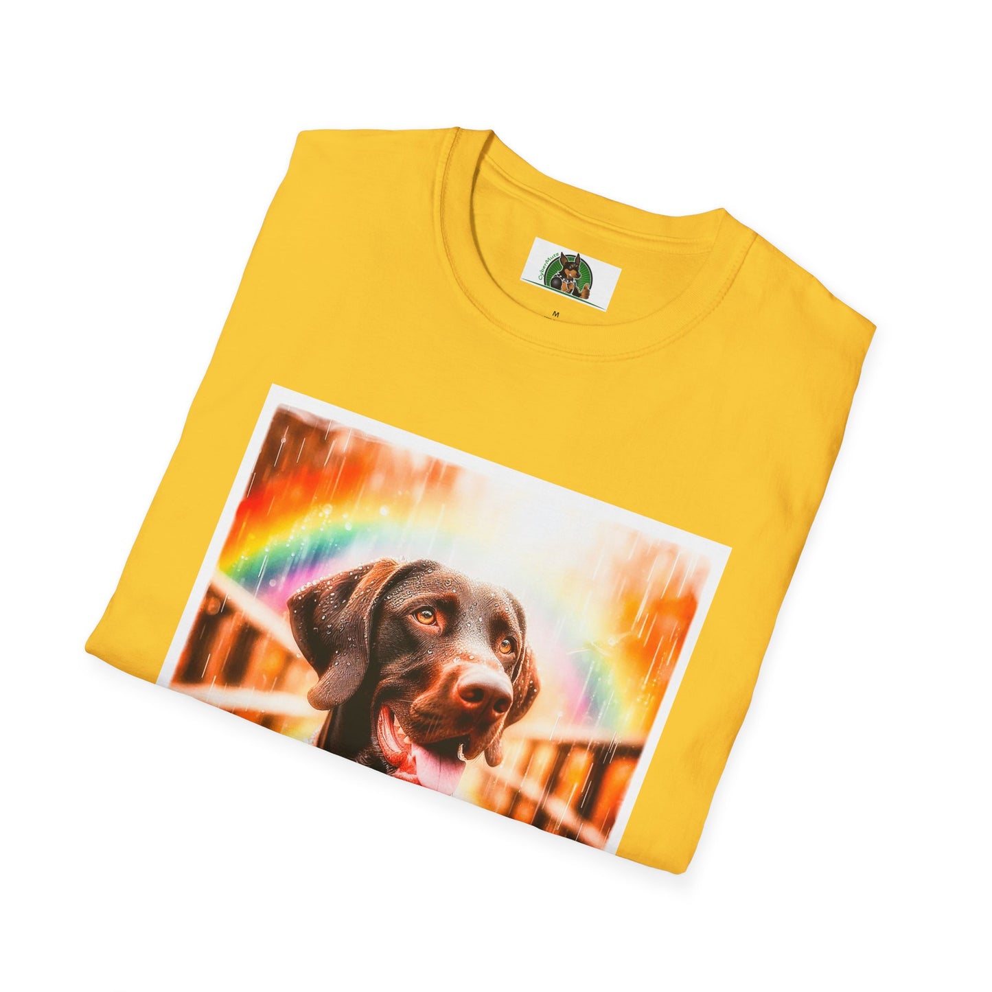 German Shorthaired Pointer rainy day t shirt