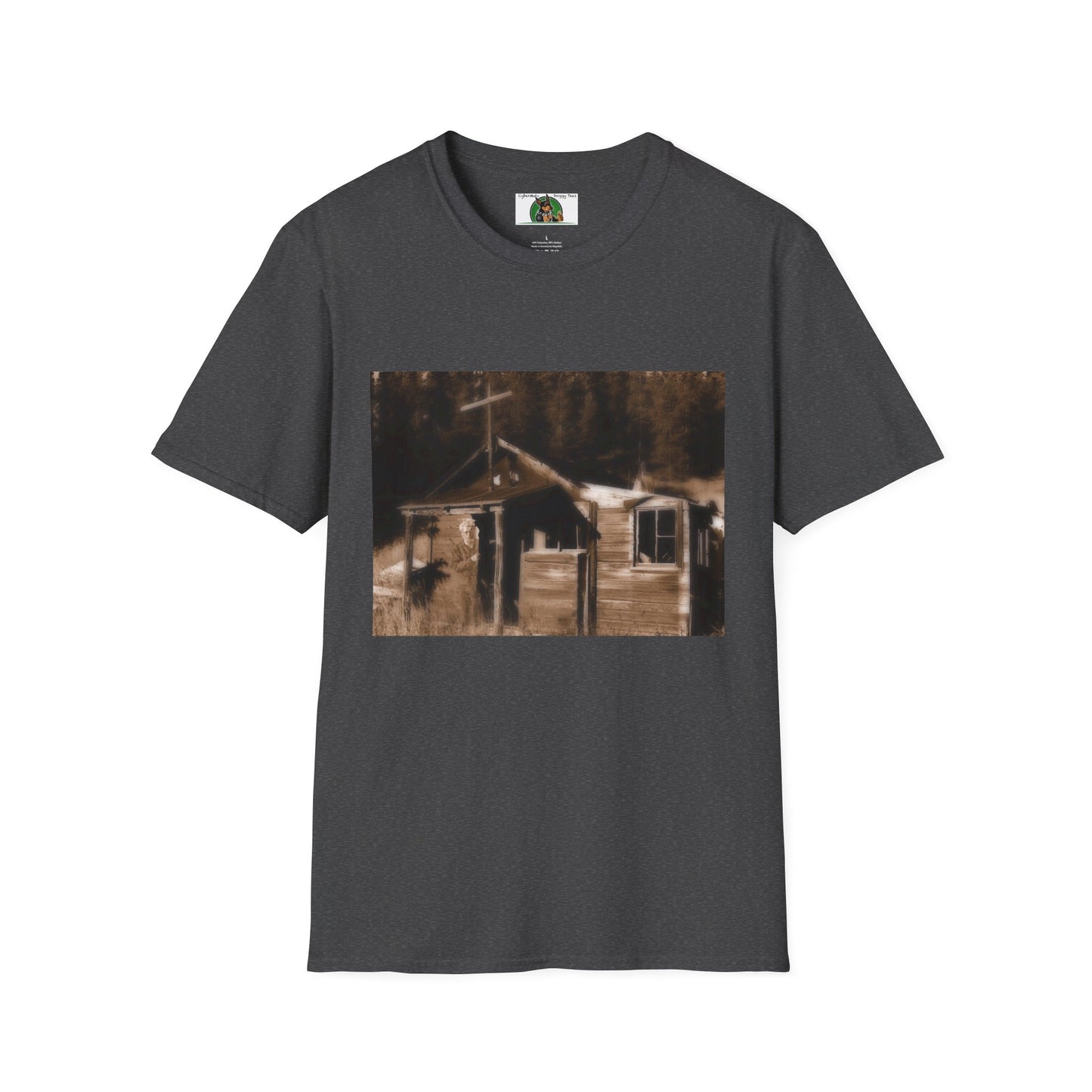 Mis·cel·la·ne·ous Ghost T-Shirt Printify S Dark Heather