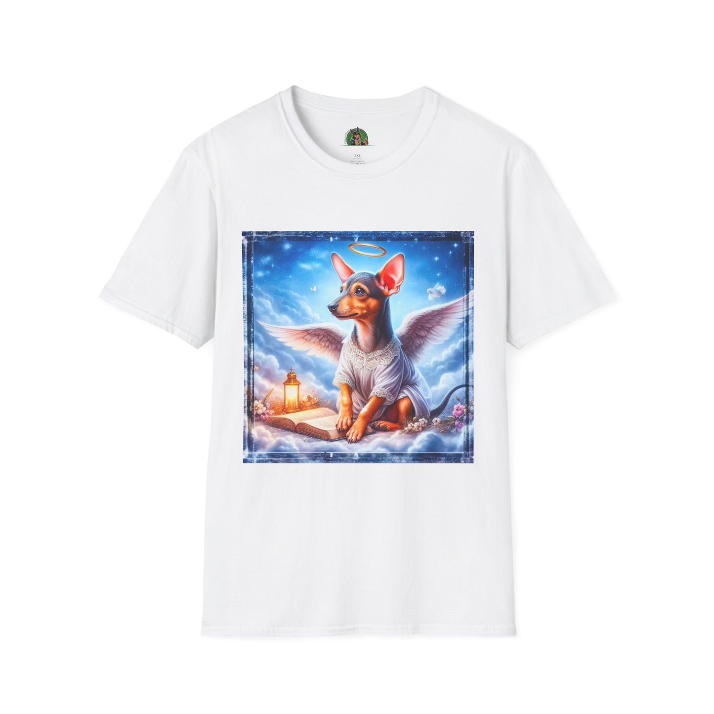 Rat Terrier T-Shirt clouds T-Shirt Printify XS White