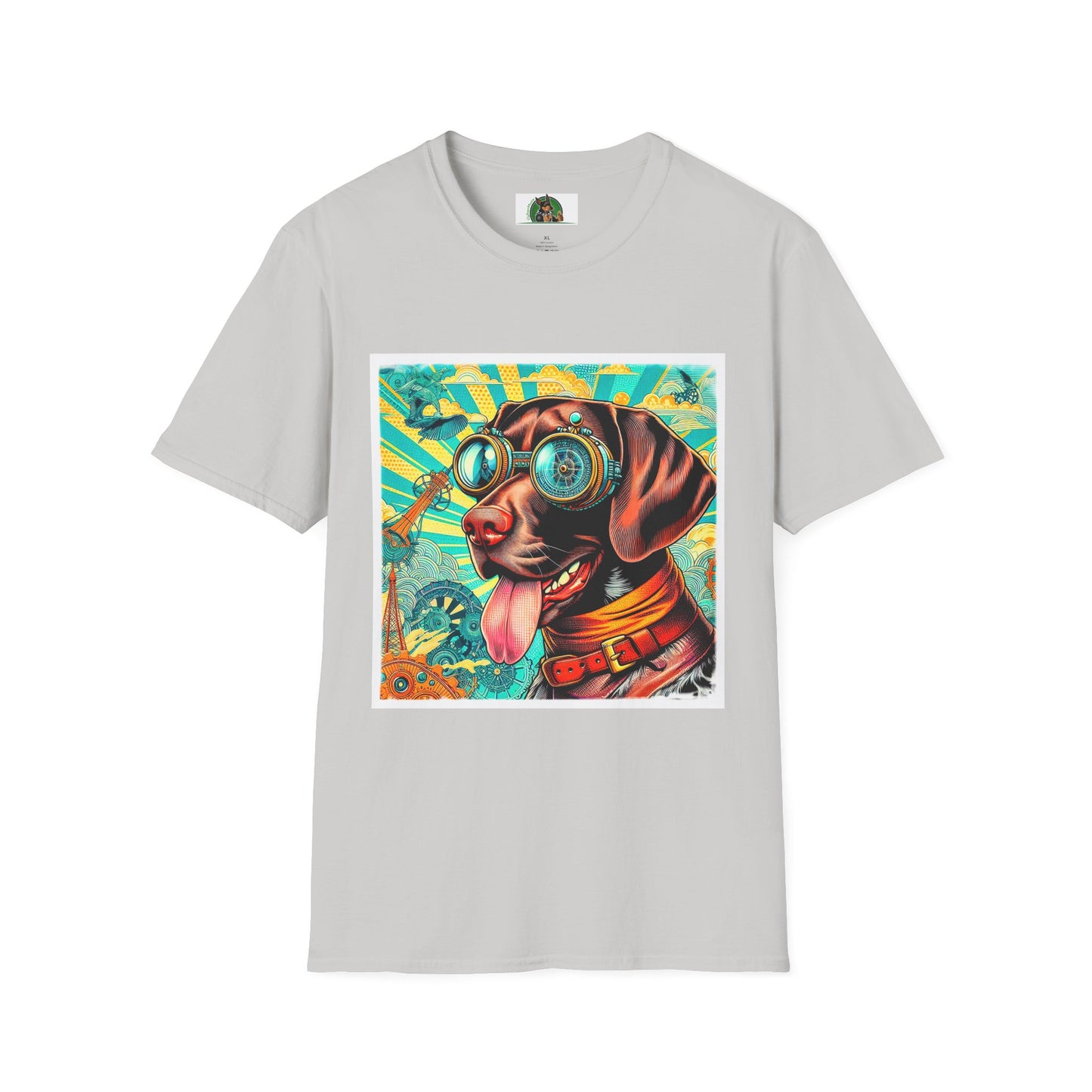 German Shorthaired Pointer T-Shirt T-Shirt Printify S Ice Grey