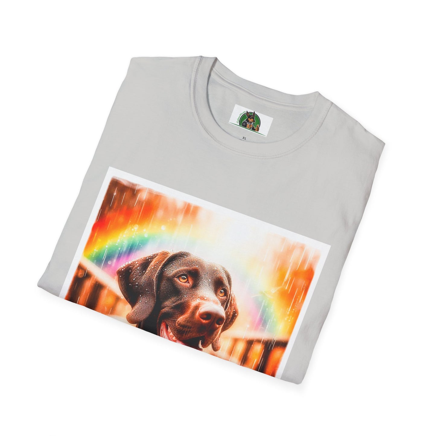 German Shorthaired Pointer rainy day t shirt