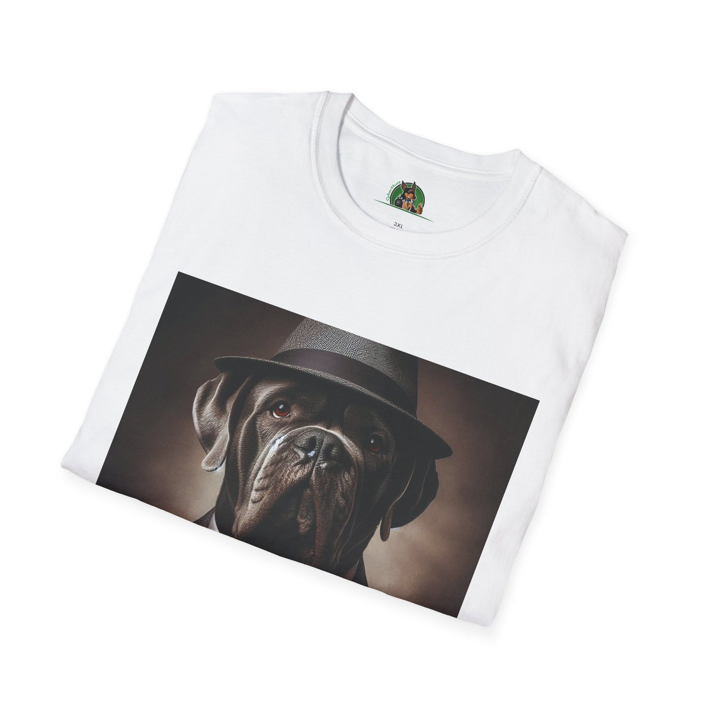 Cane Corso Dapper Dog TShirt T-Shirt Printify