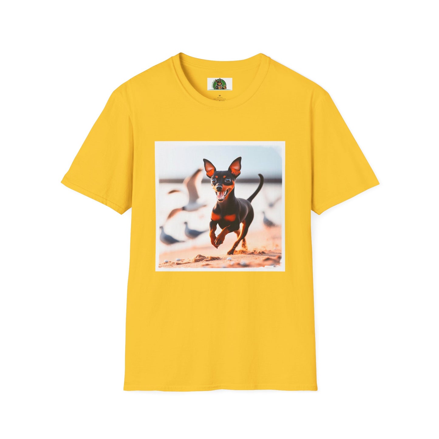 Min Pin T-Shirt beach day fun T-Shirt Printify S Daisy