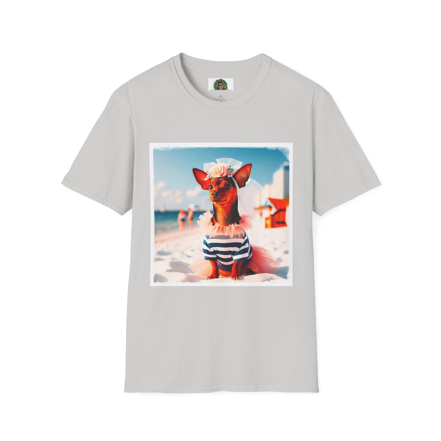 Min Pin T-Shirt just married shirt T-Shirt Printify S Ice Grey