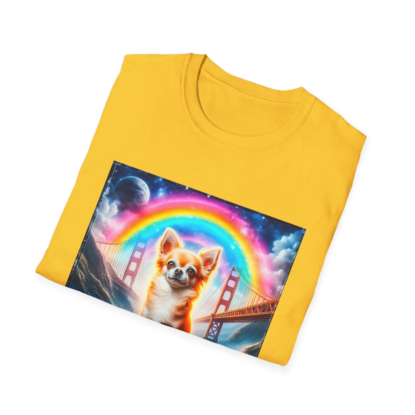 Chihuahua rainbow bridge t shirt